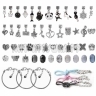 Набор для создания браслетов и подвесок со шкатулкой BLACK UNICORN 68 предметов RL065